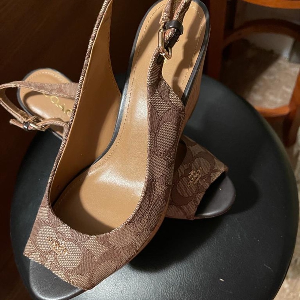 Coach wedges